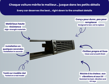 Porte gobelet central  MERCEDES W124
