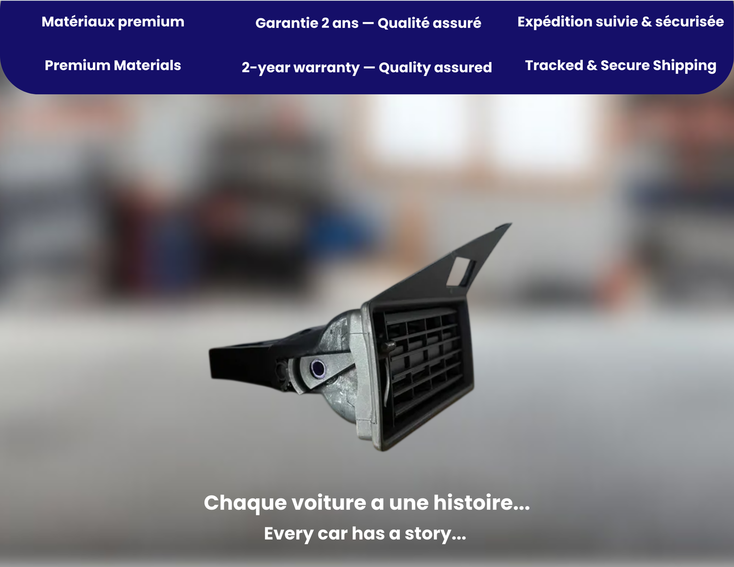 Side cup holder for MERCEDES W124