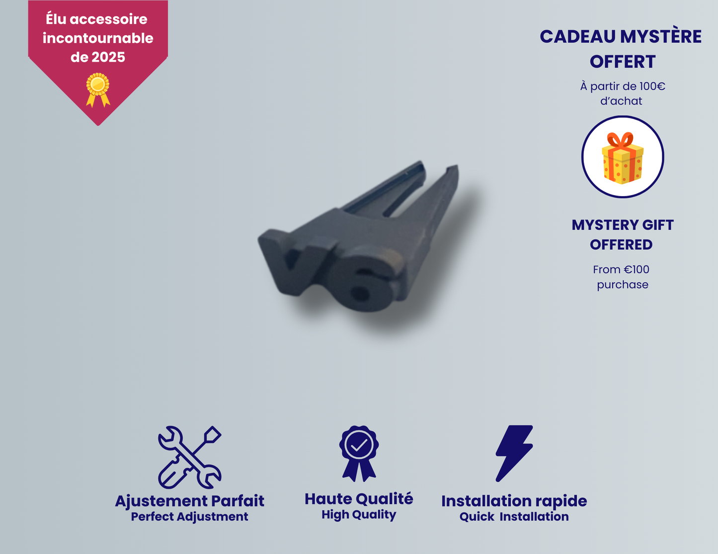 Clips de ventilation Volkswagen Golf 4 logo V6