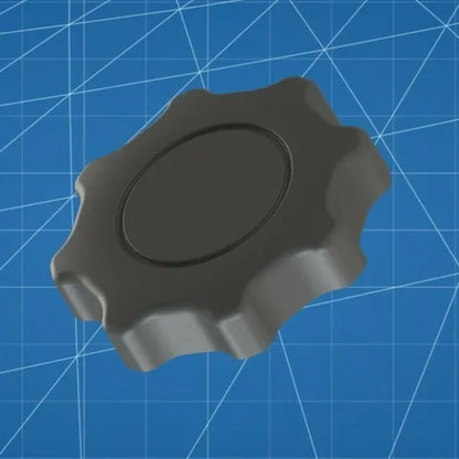 Seat Ibiza 6L - Seat adjustment knob